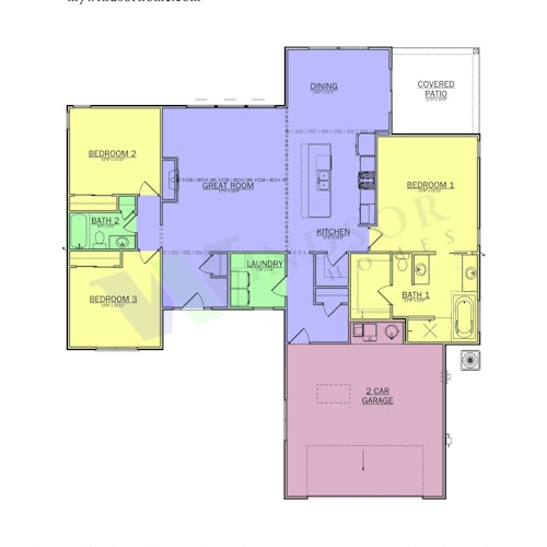 Walkerton - Walkerton 2D Floor Plan 1