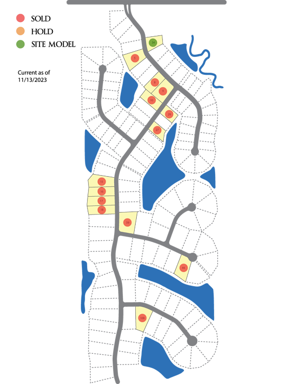Tullymore Run Plat Map
